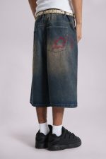 Bronx Jumbo Fit Denim Jorts - Image 2