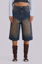 Bronx Jumbo Fit Denim Jorts - Image 3