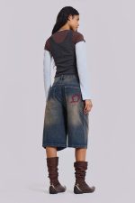 Bronx Jumbo Fit Denim Jorts - Image 2