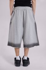 Grey Spray Monster Shorts - Image 6