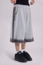Grey Spray Monster Shorts - Image 3