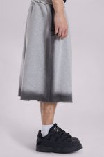 Grey Spray Monster Shorts - Image 5