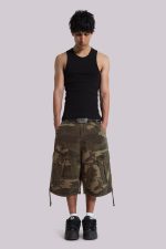 Cadet Camo Baggy Shorts - Image 2