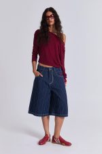 Ollie Pinstripe Jorts