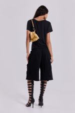 Black Distressed Monster Shorts - Image 4