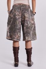Woodland Camo Monster Jogger Shorts - Image 3