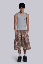 Woodland Camo Monster Jogger Shorts - Image 3