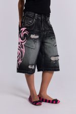 Pink Blade Colossus Jorts - Image 2