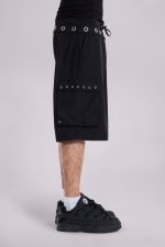 Black Eyelet Board Shorts - Image 6