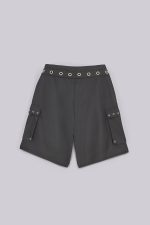 Black Eyelet Board Shorts - Image 10