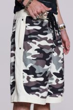Washed Camo Board Shorts - Image 4