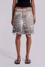 Dirty Studded Glasto Shorts - Image 2