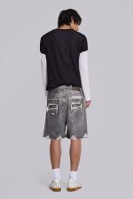 Dirty Studded Glasto Shorts - Image 4