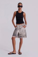 Dirty Studded Glasto Shorts