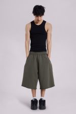 Khaki Monster Shorts - Image 2