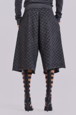 Checkerboard Monster Jogger Baggy Shorts - Image 4