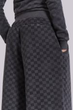 Checkerboard Monster Jogger Baggy Shorts - Image 7