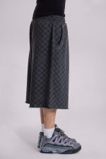 Checkerboard Monster Jogger Baggy Shorts - Image 6