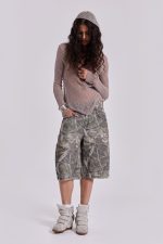 Woodland Camo Colossus Jorts - Image 8