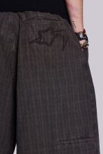 Brown Check Jumbo Jorts - Image 5