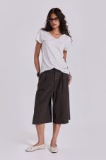 Brown Check Jumbo Jorts - Image 5