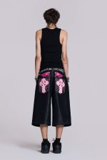 Pink Sapphire Cross Colossus Jorts - Image 3