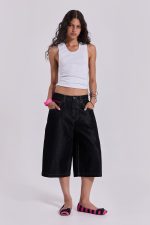 Pink Sapphire Cross Colossus Jorts - Image 6