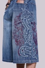 Layered Tribal XL Colossus Jorts - Image 6