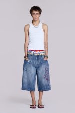 Layered Tribal XL Colossus Jorts - Image 7