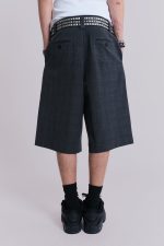 Dark Check Goliath Shorts - Image 3