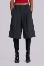 Dark Check Goliath Shorts - Image 2