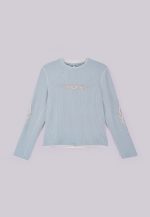 Aqua Tattoo Applique Tee - Image 2