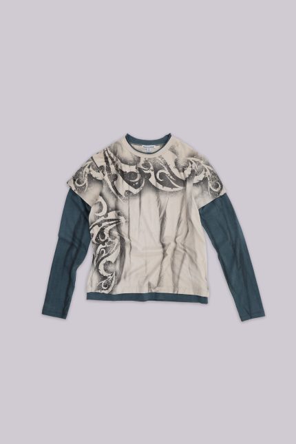 Waves Double Layer Long-sleeve Top