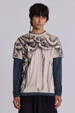 Waves Double Layer Long-sleeve Top - Image 2
