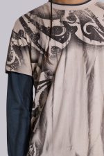Waves Double Layer Long-sleeve Top - Image 8
