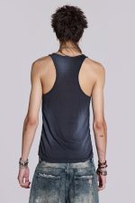 Safety Pin Washed Black Tank - Image 4