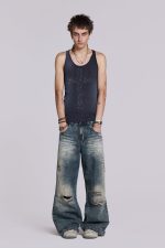Safety Pin Washed Black Tank - Image 3