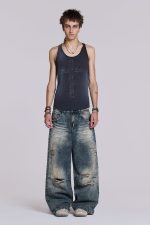 Safety Pin Washed Black Tank - Image 6