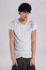Spirit Button T-Shirt - Image 5