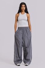 Grey Vapor Tracksuit Bottoms - Image 4