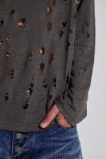 Rifle Distressed Knit Top - Image 3