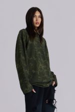 Digi Camo Waffle Henley Top - Image 5