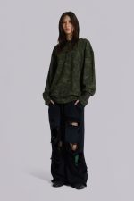 Digi Camo Waffle Henley Top - Image 6