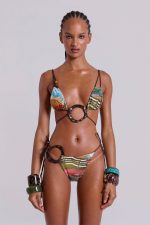 Kaia Bikini Bottoms with Wooden Trims - Image 7