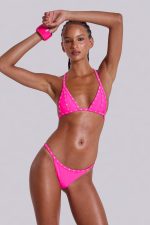 Zyra Neon Studded Low Rise Bikini Bottoms - Image 5