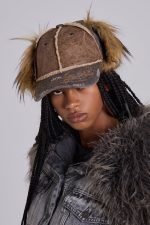 Faux Fur Cap - Image 2