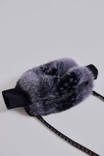 Oksana Faux Fur Muff Bag - Image 4