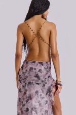 Maeve Backless Maxi Dress - Image 3