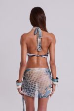 Ariana Asymmetric Mini Dress - Image 3