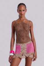 Tahlia Backless Crochet Dress - Image 6